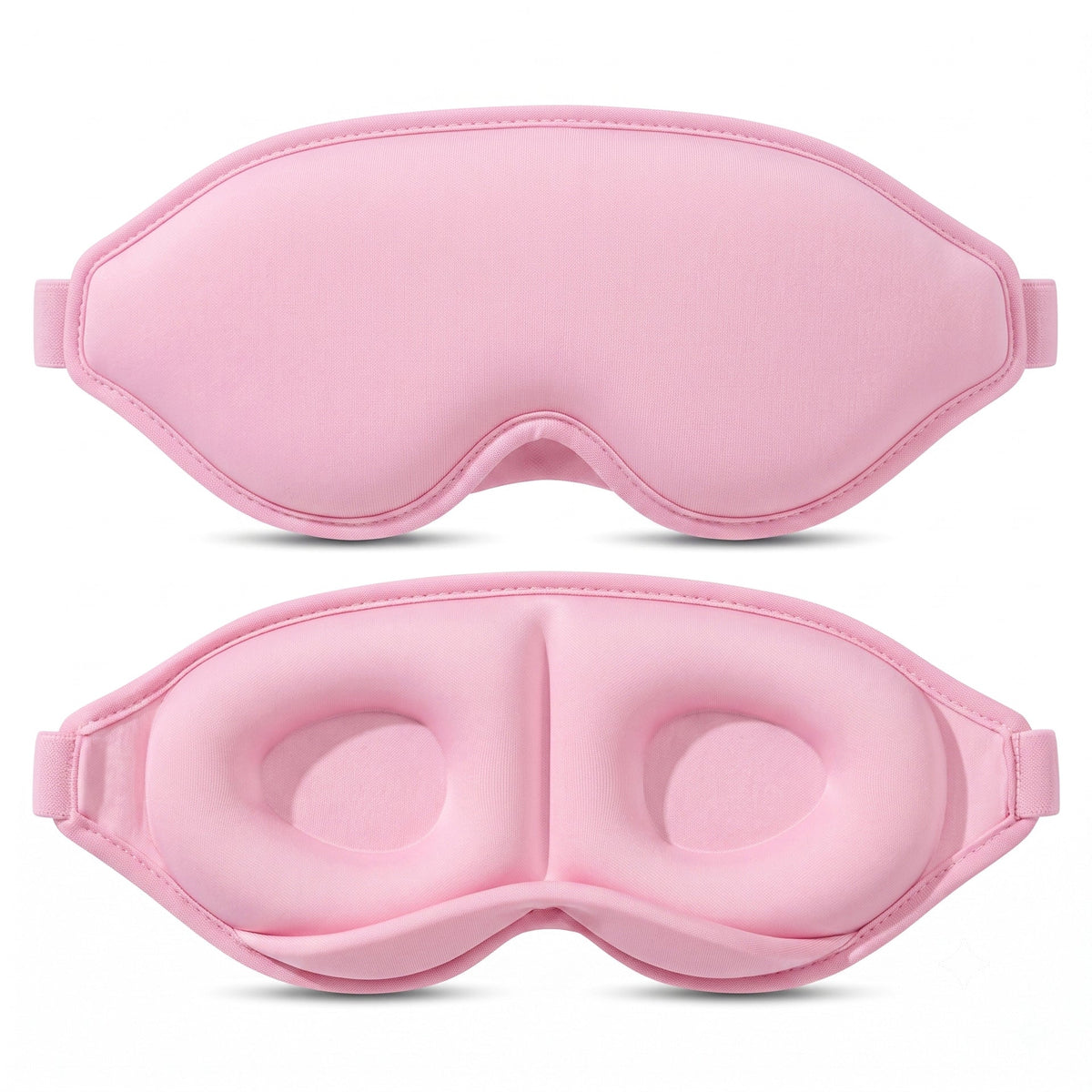 Contoured Three-Dimensional Memory-Foam Sleep Mask with Deep Eye Cups LoungeYard — product view 3