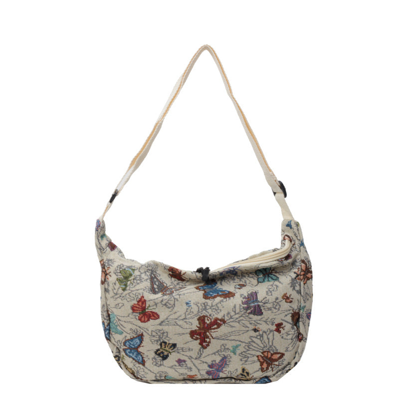 Decorative Floral Patterned Sling Bag — product view 5