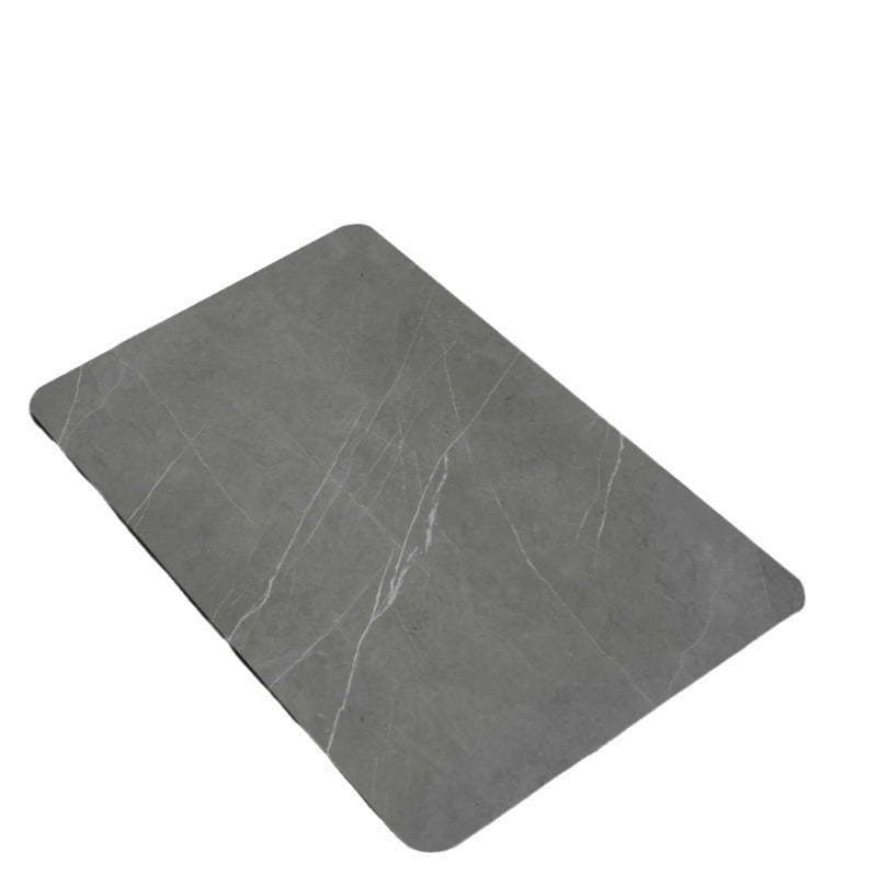 Luxury Marble Texture Bath Mat LoungeYard — product view 5