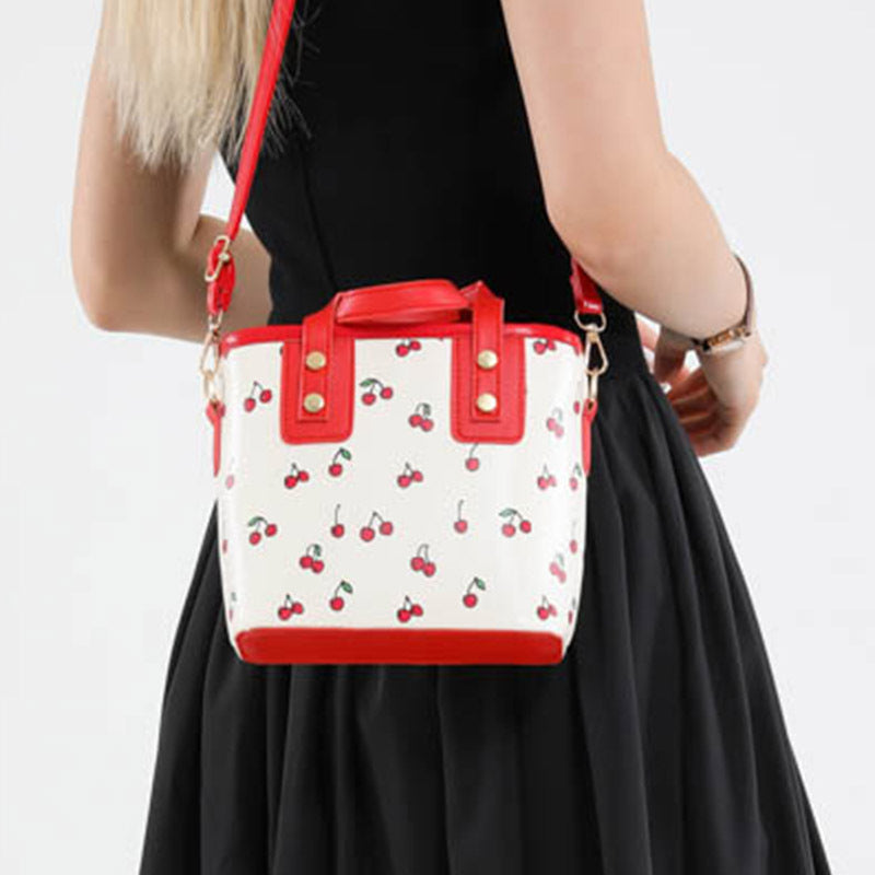 Cherry Print Mini Crossbody Bag — product view 6