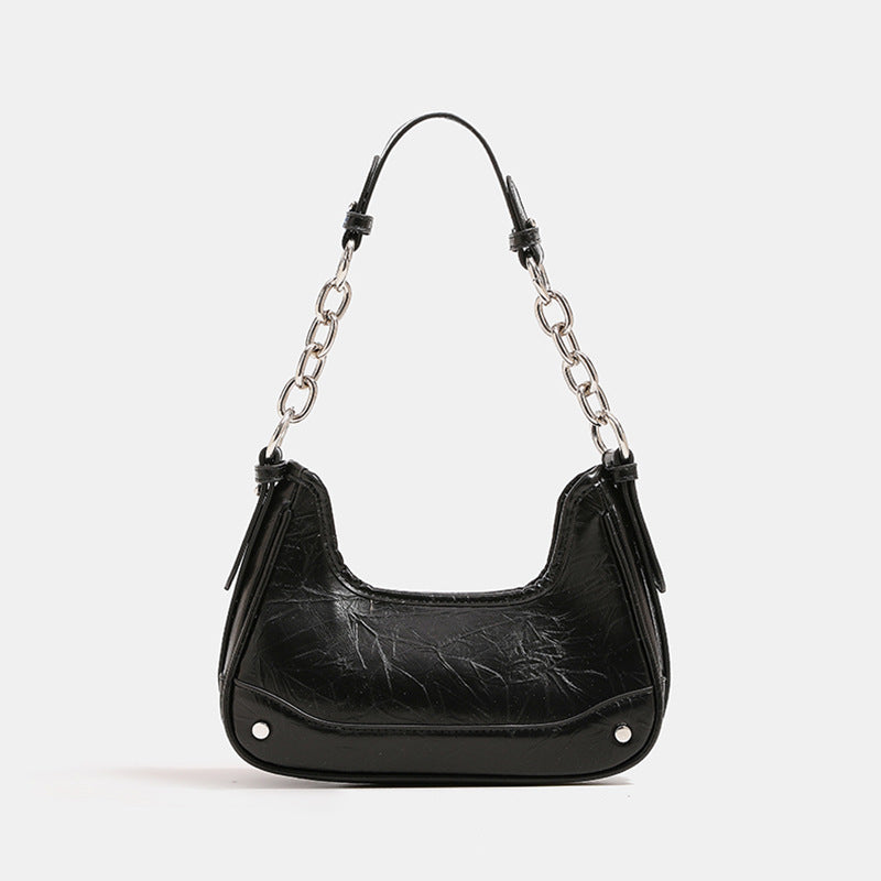 Chic Metallic Shoulder Bag LoungeYard — product view 6