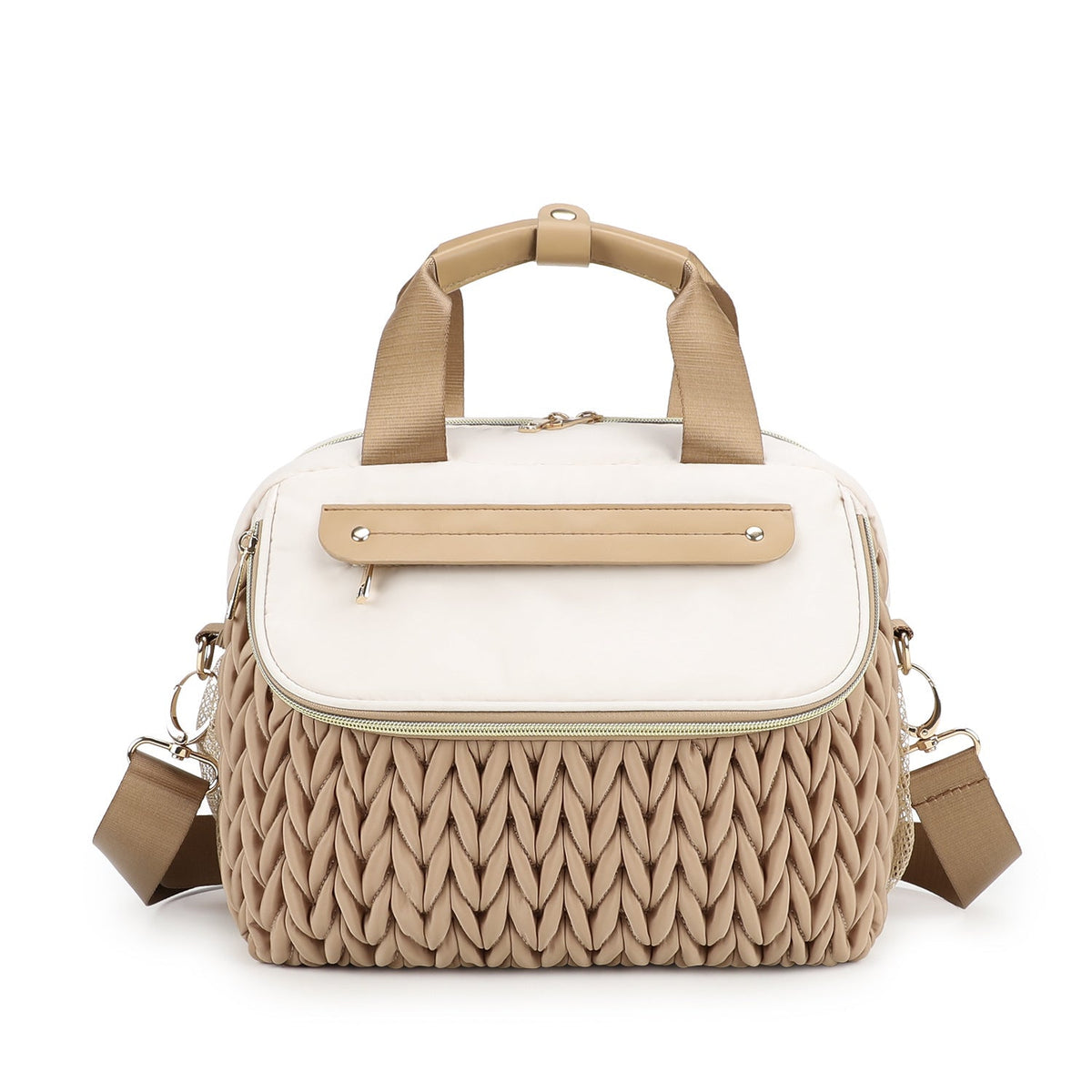 Modular handbag with braided design LoungeYard — product view 7