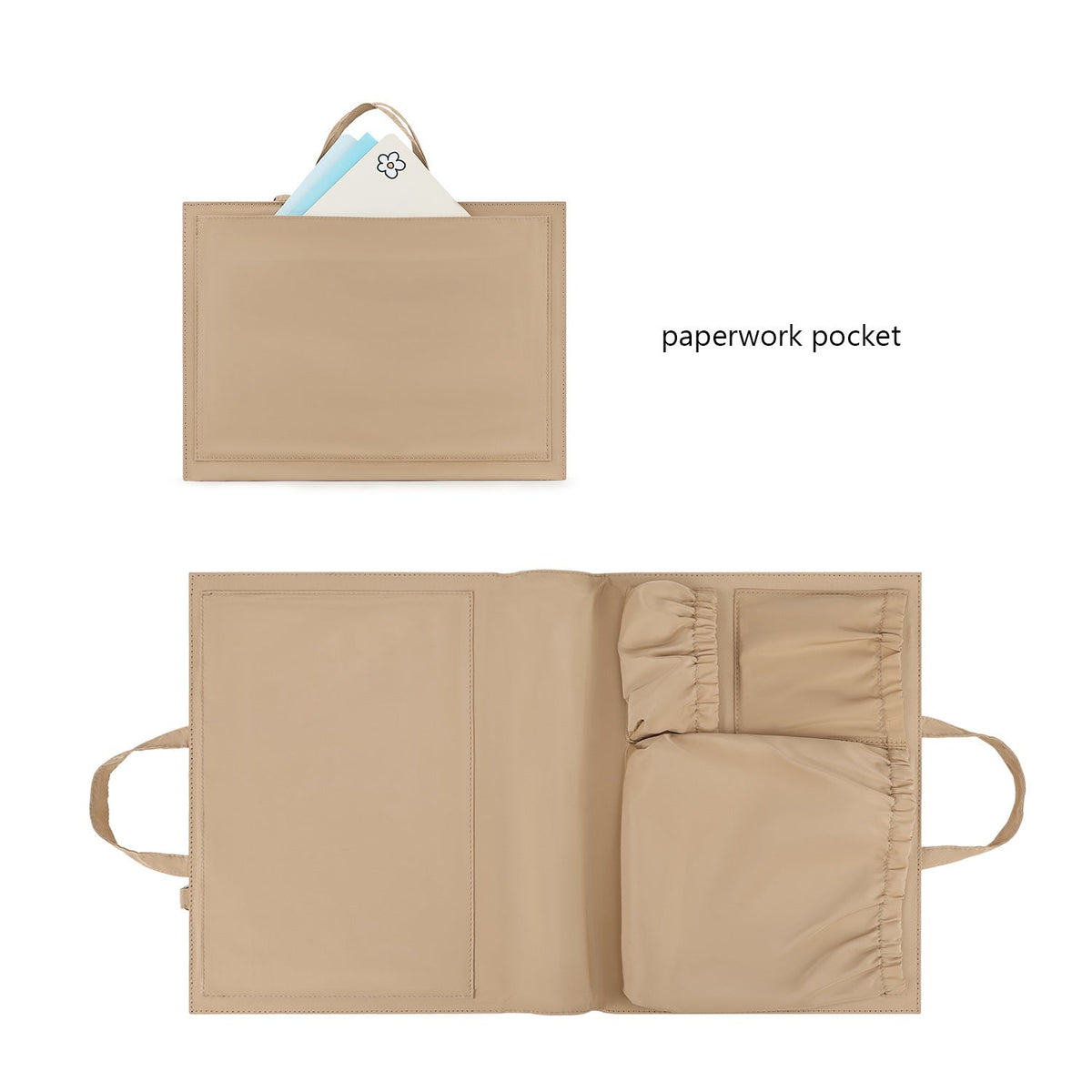 Practical shopping bag with multiple pockets LoungeYard — product view 5