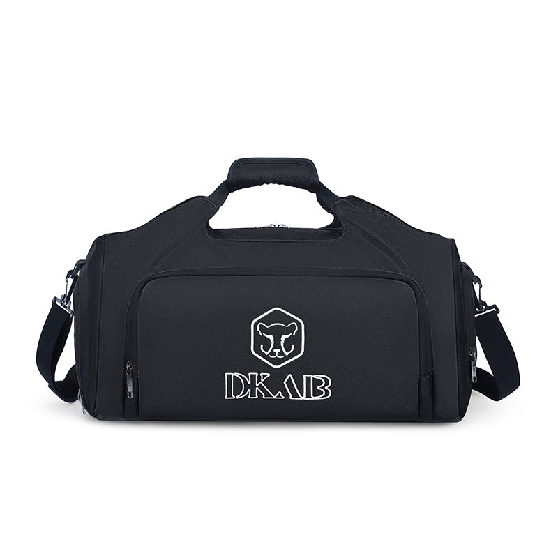 Sporty Duffel Bag with Expandable Compartments and Practical Carrying System LoungeYard — product view 4