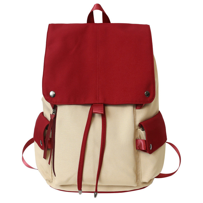 Stylish Roll-Top Hiking Backpack LoungeYard — product view 3