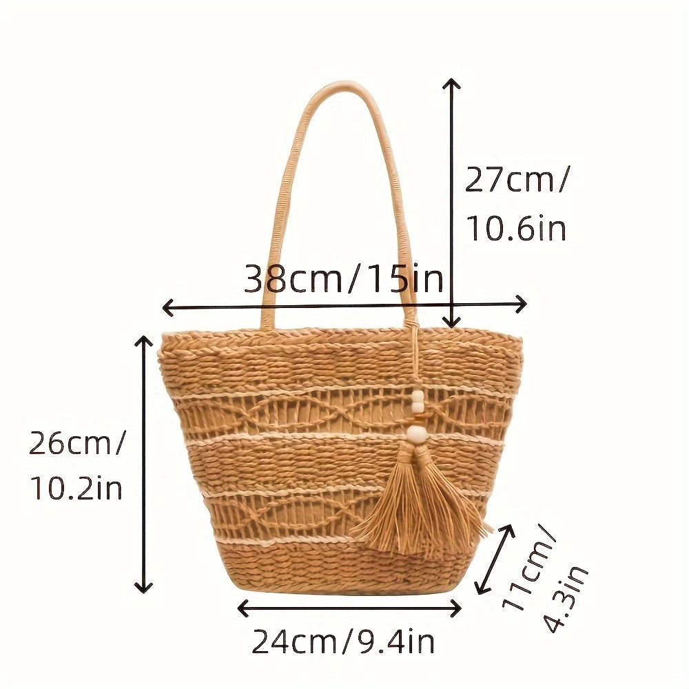 Stylish and Spacious Macrame Bag LoungeYard — product view 7