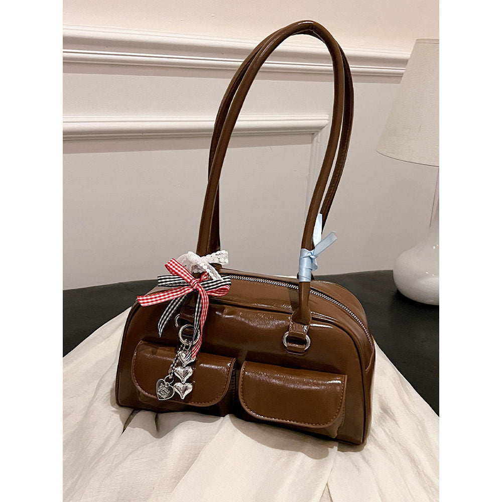 Chic Dual-Pocket Handbag LoungeYard — product view 4
