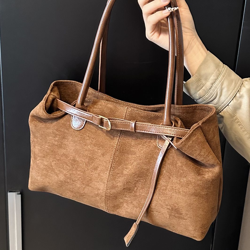 Suede Tote Bag LoungeYard — product view 5
