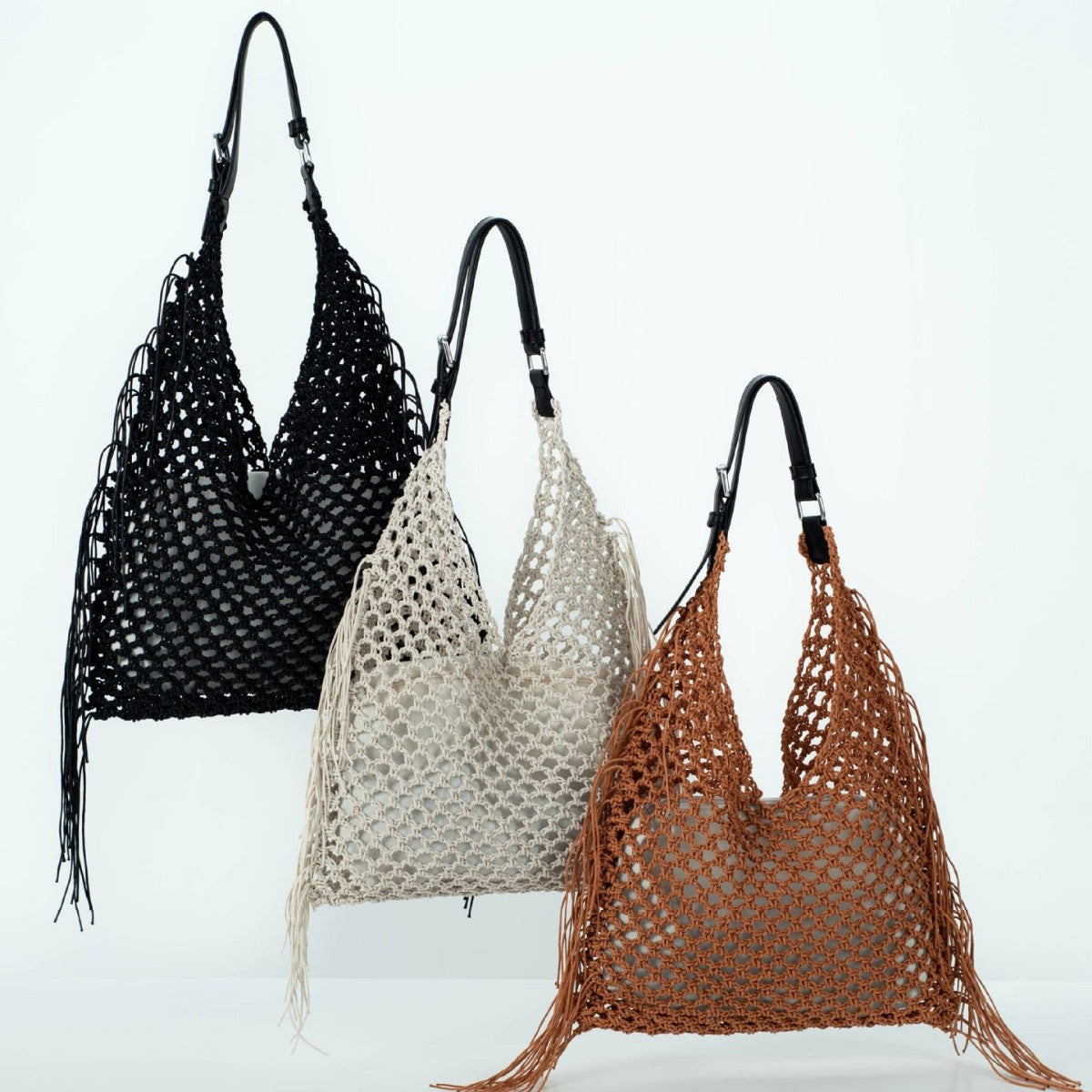 Trendy, Handcrafted Mesh Handbag LoungeYard — product view 1