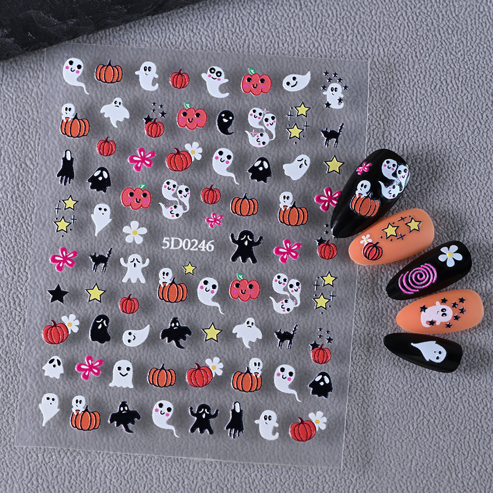 Halloween-Themed Nail Art Sticker Set — product view 7