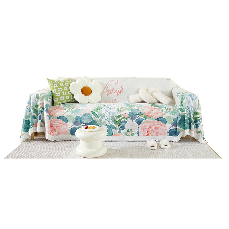 Premium Textured Sofa Throw Cover — product view 5
