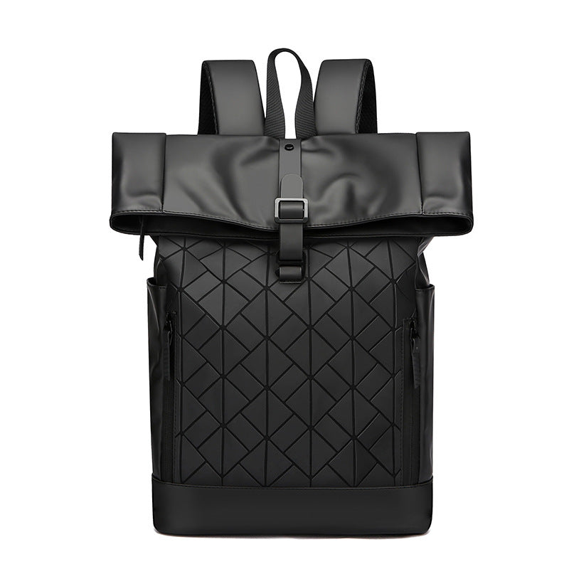 Modern Geometric Pattern Backpack LoungeYard — product view 2