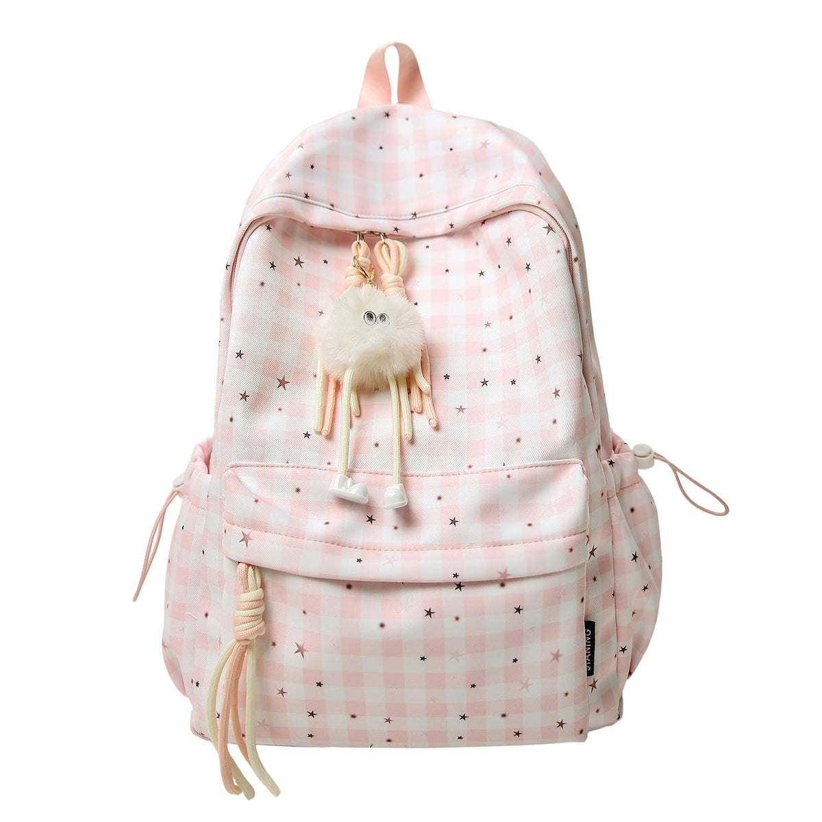Cute Star-Embellished Daily Backpack LoungeYard — product view 5