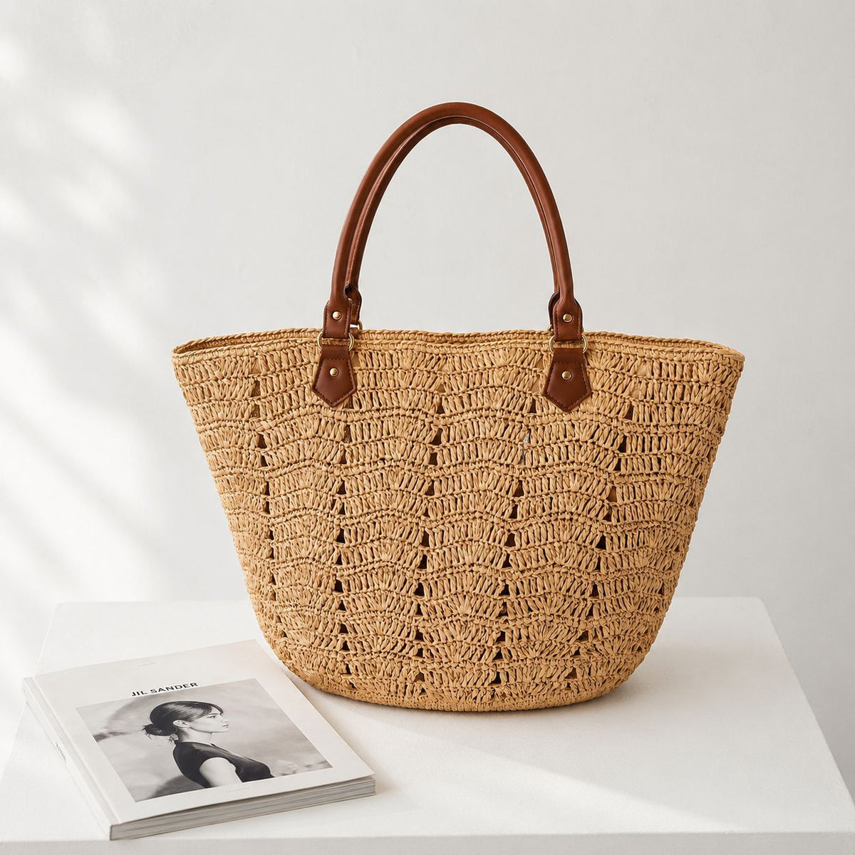 Handbag in Unique Braided Design LoungeYard — product view 1