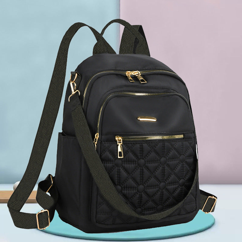 Versatile Quilted Backpack LoungeYard — product view 2