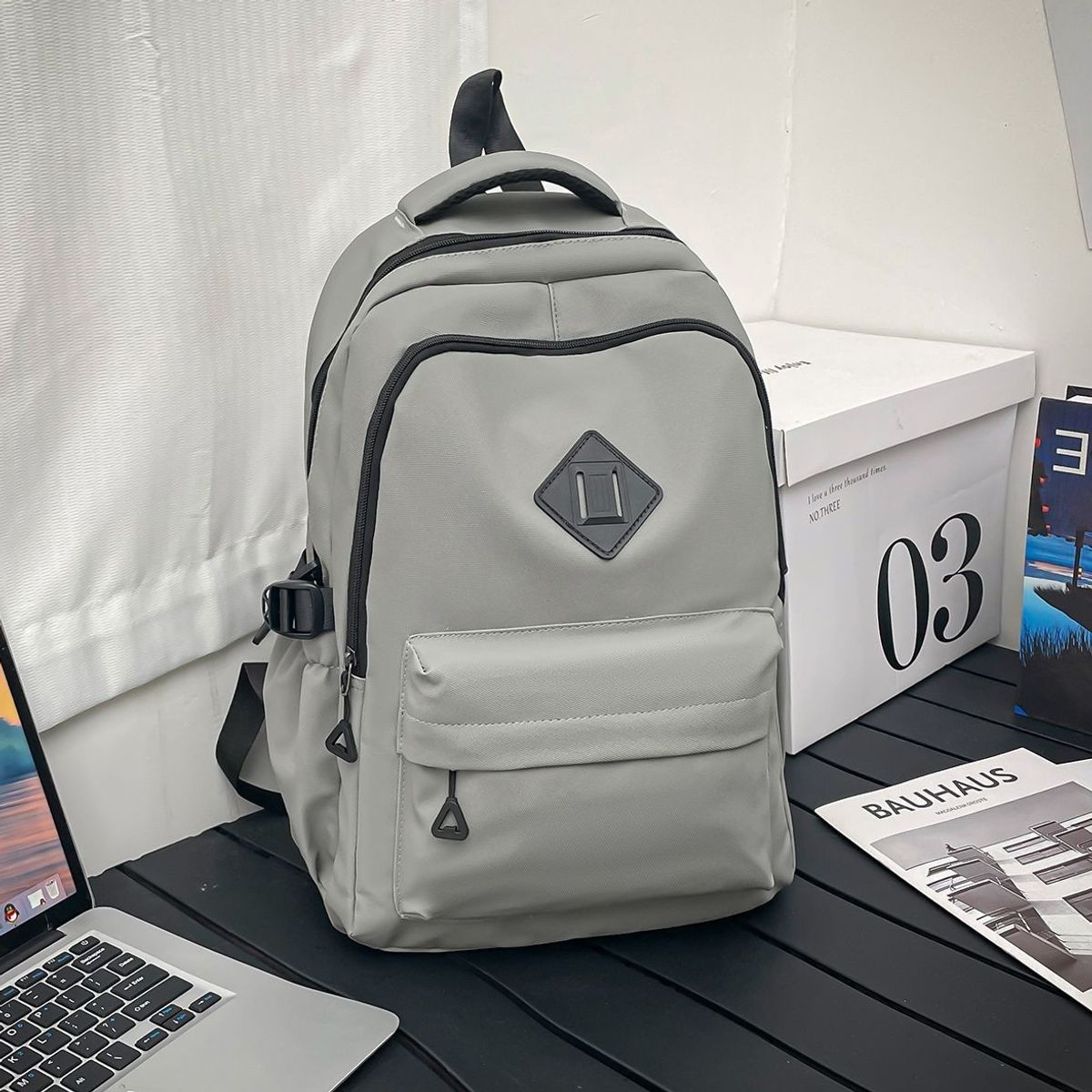 Versatile Urban Laptop Backpack LoungeYard — product view 6