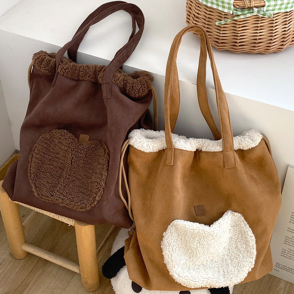 Cozy Plush Tote Bag — product view 1
