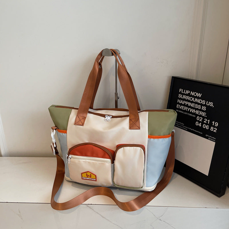 Multifunctional Shoulder Bag With Versatile Storage Compartment LoungeYard — product view 4