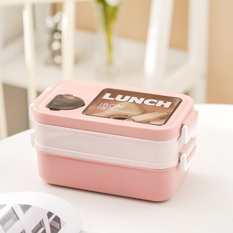 Double-Layered Food Storage Lunch Box — product view 6