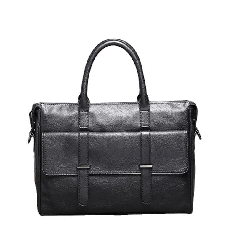 Stylish business briefcase with multiple compartments LoungeYard — product view 5