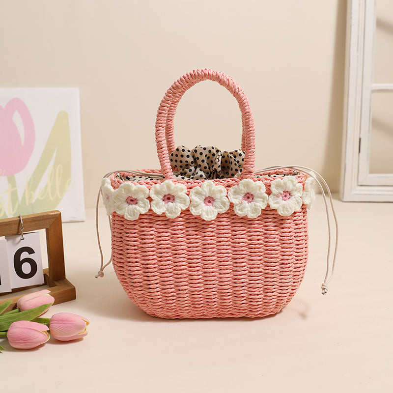 Handcrafted Flower Bag LoungeYard — product view 4