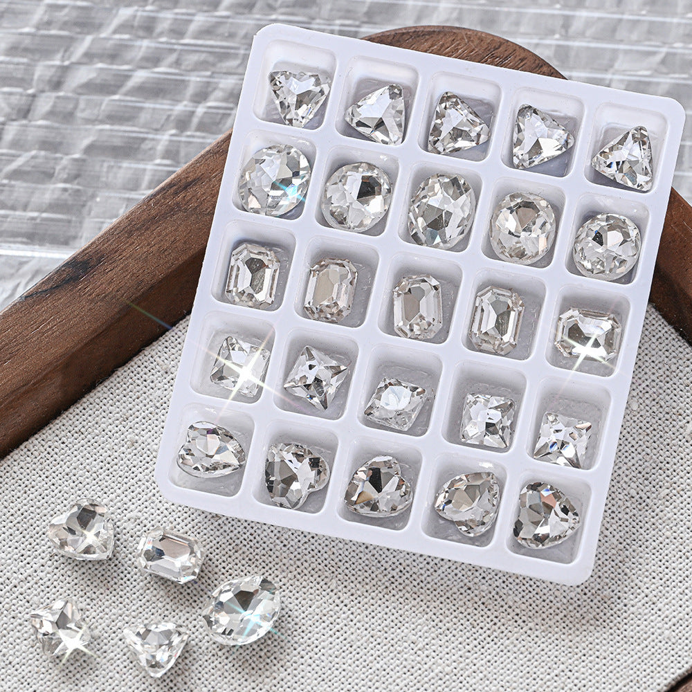 Decorative Resin Nail Art Gem Set — product view 4