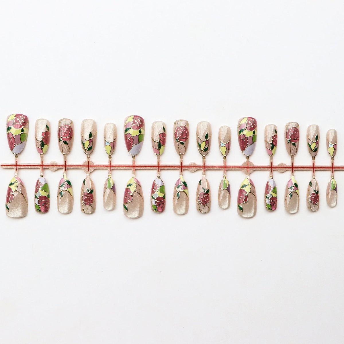 Floral Art Press-On Nails — product view 5
