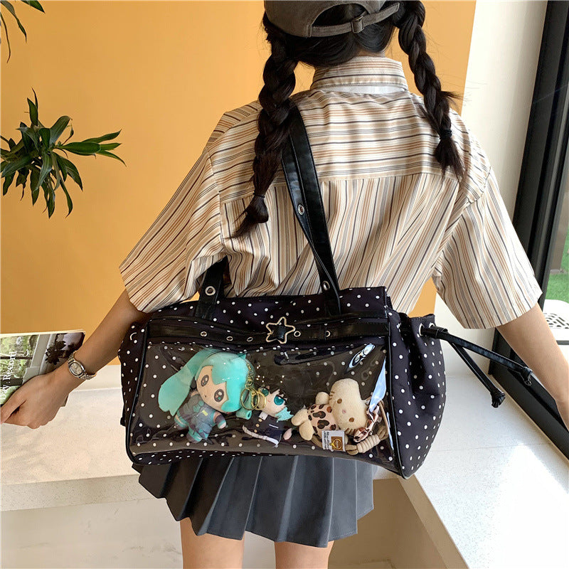 Transparent Display Tote Bag LoungeYard — product view 3