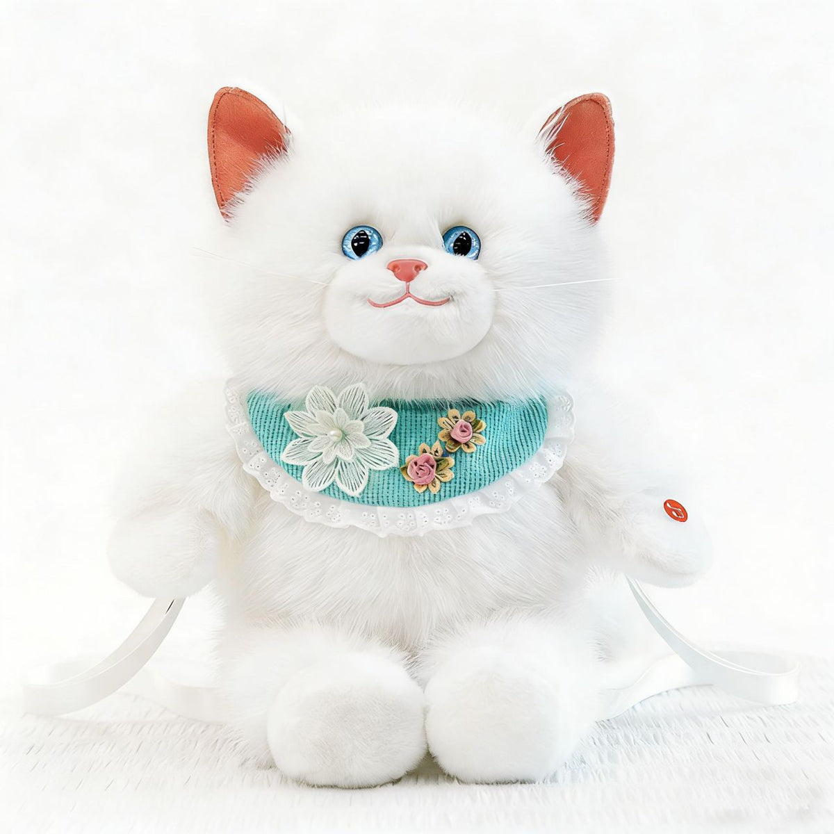 Plush Cat-Themed Backpack LoungeYard — product view 3