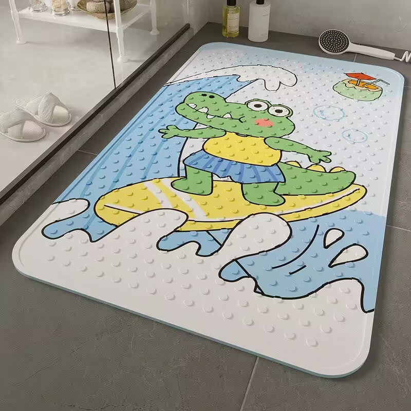 Cartoon-Themed Bath Mat LoungeYard — product view 5