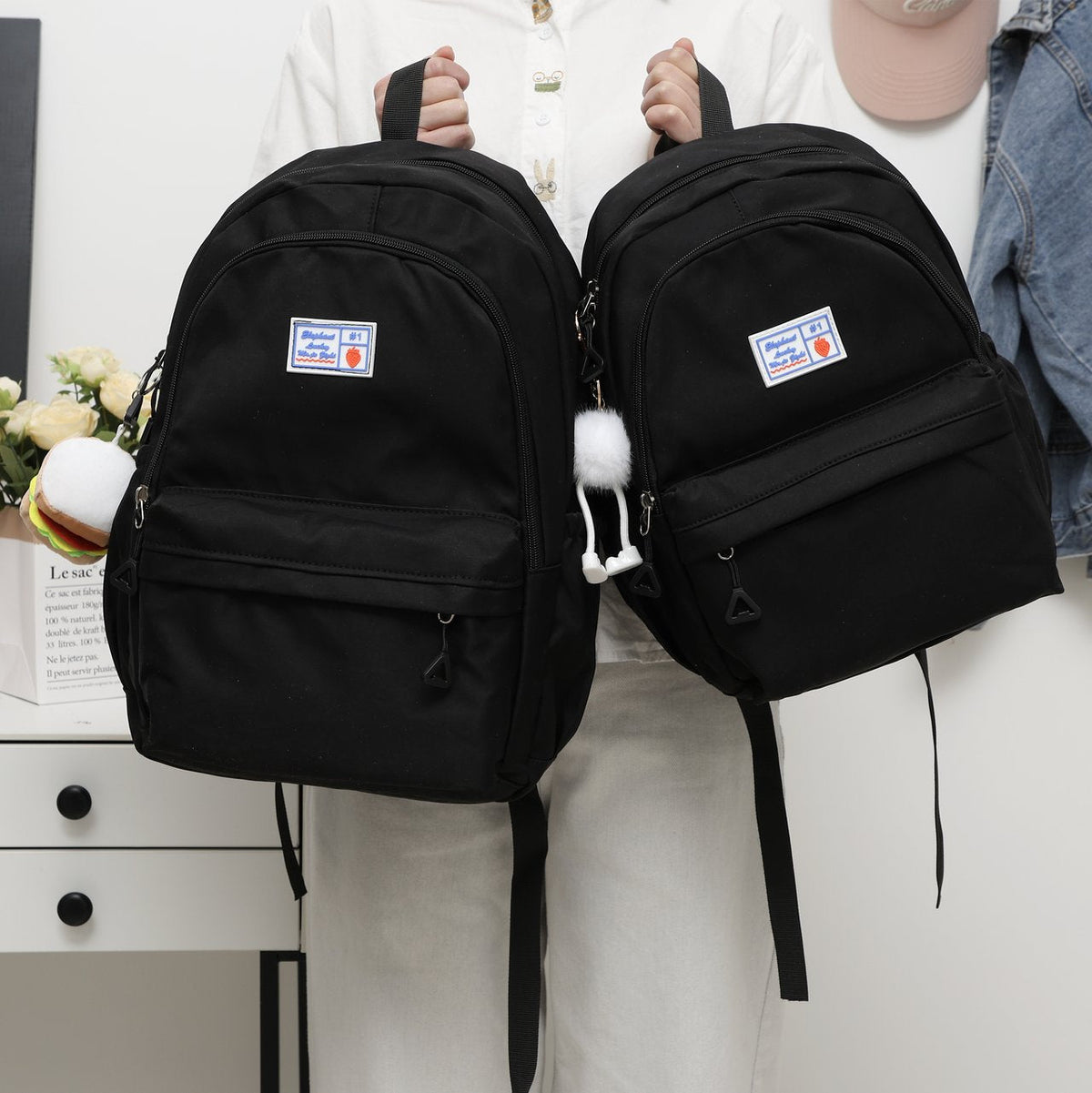 Multi-Compartment Casual Backpack — product view 2