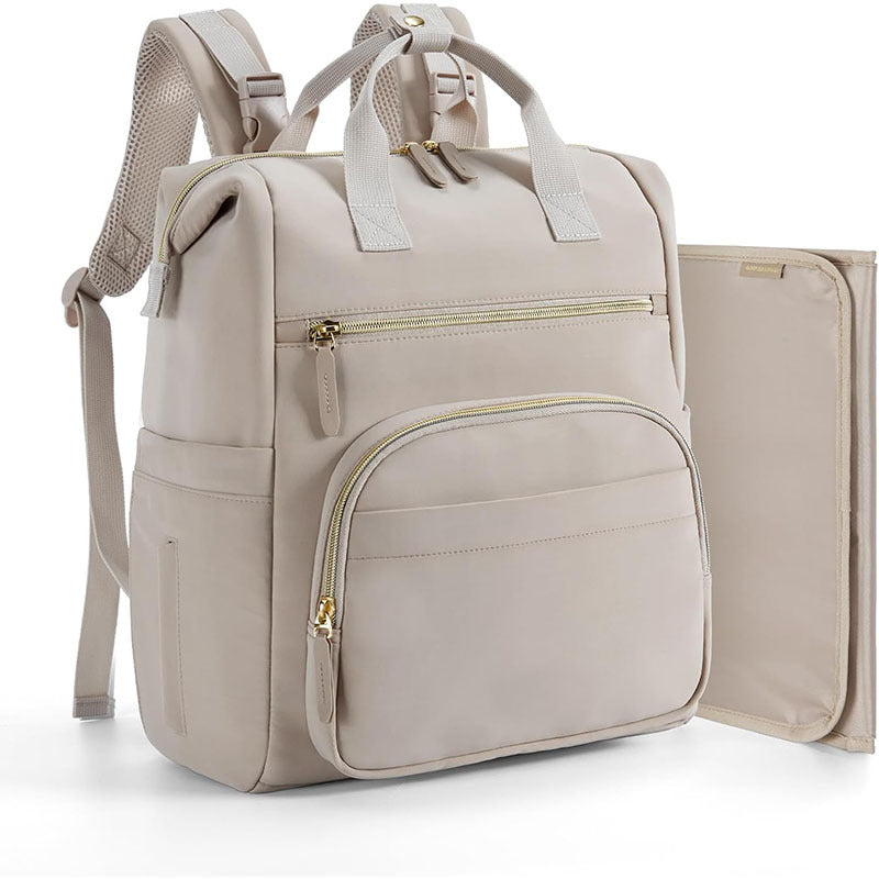 Practical laptop backpack with innovative storage space and multifunctional compartments LoungeYard — product view 6