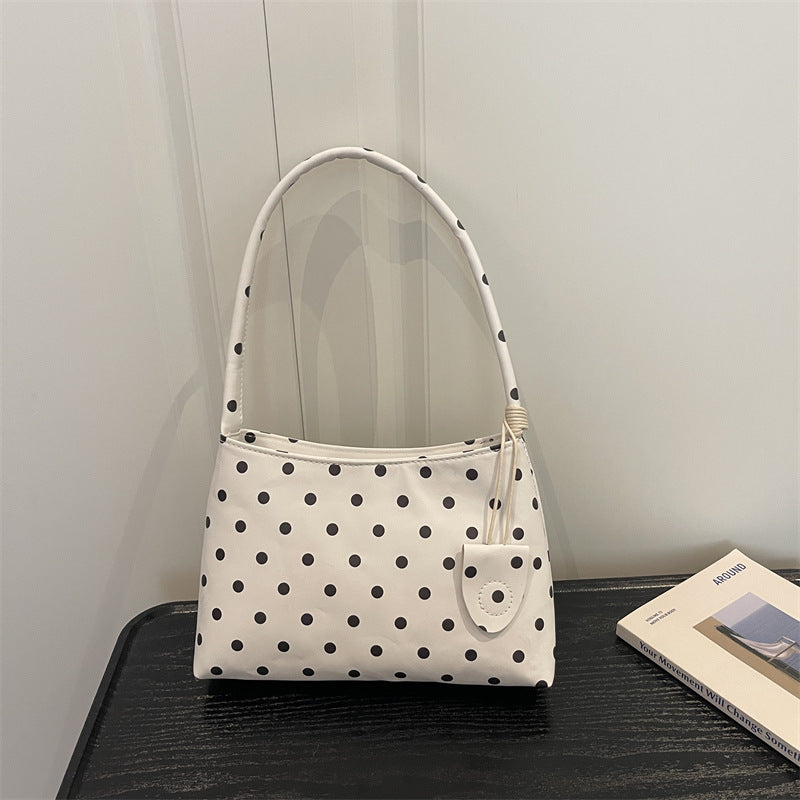 Casual Polka Dot Shoulder Handbag — product view 6