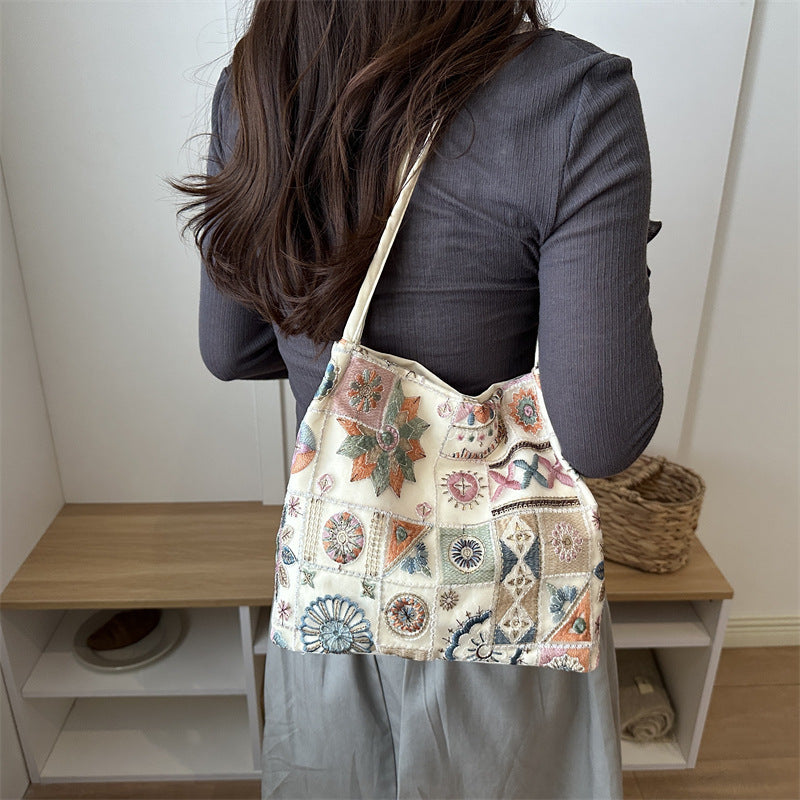 Bohemian Patchwork Shoulder Bag — product view 4