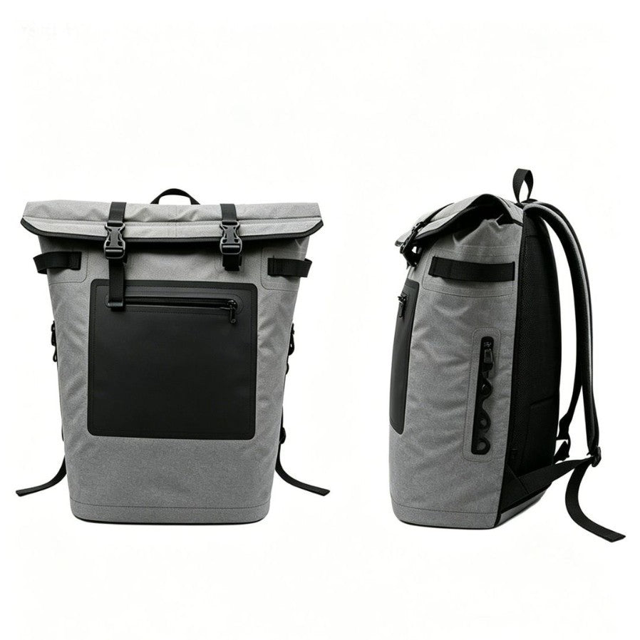 Waterproof Roll-Top Backpack LoungeYard — product view 4