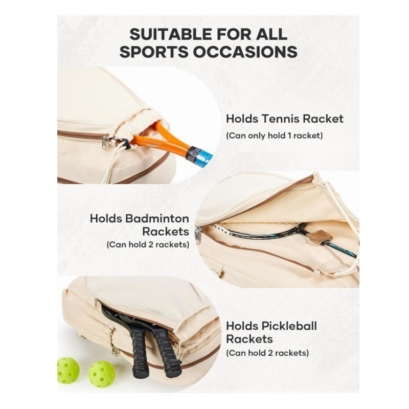Tennis Equipment Backpack LoungeYard — product view 4