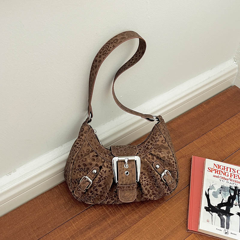 Exotic Textured Shoulder Bag — product view 5