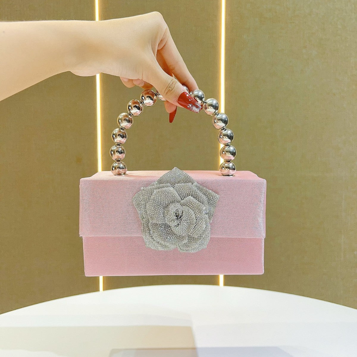Elegant Embellished Evening Clutch — product view 1