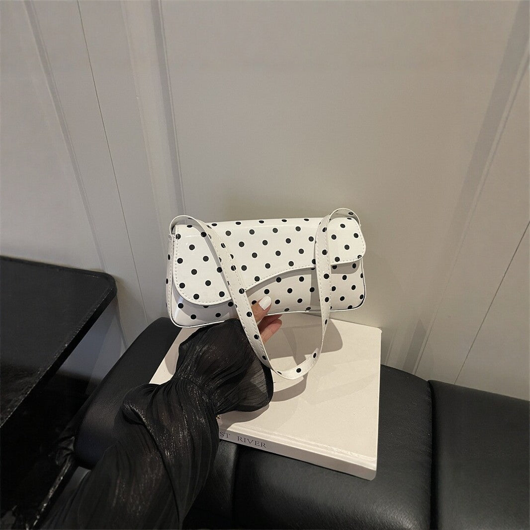 Polka Dot Mini Crossbody Handbag — product view 3