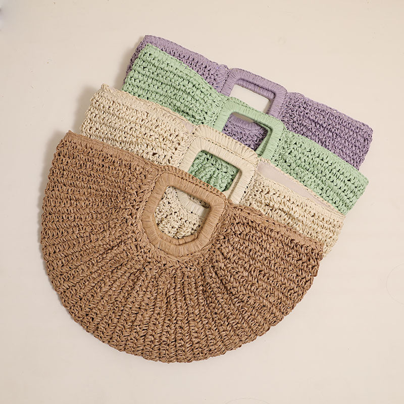 Stylish Rattan Bag with Unique Design LoungeYard — product view 3