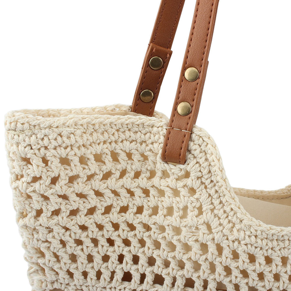 Macrame shopping bag LoungeYard — product view 3