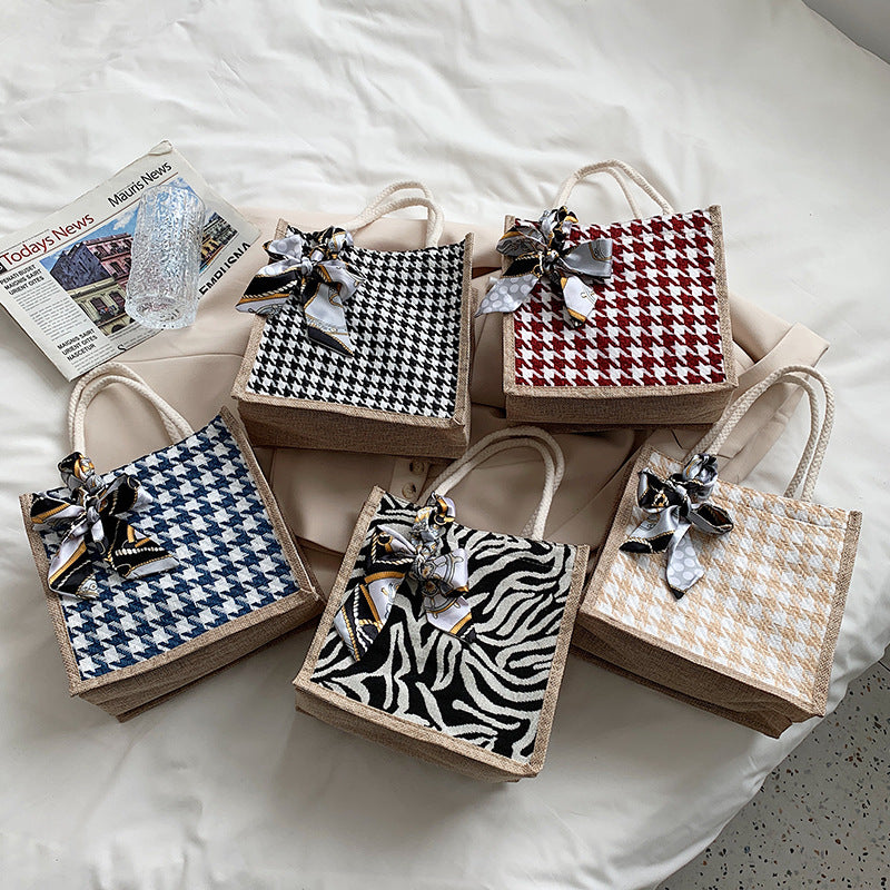 Handcrafted Woven Tote Bag — product view 4