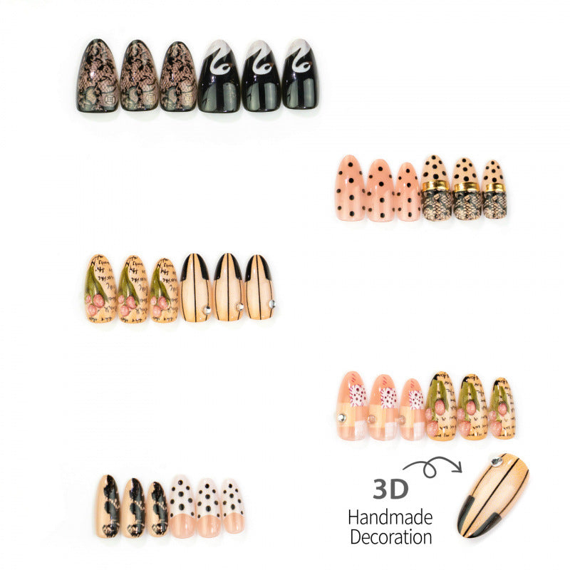 Decorative Artistic Press-On Nails — product view 3
