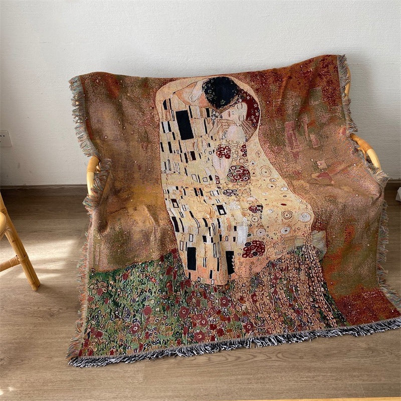 Artistic Graphic Throw Blanket — product view 3