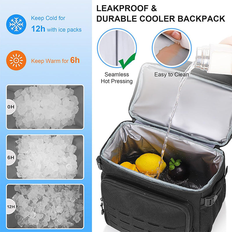 Multifunctional Tactical Backpack with Modular Compartments LoungeYard — product view 3