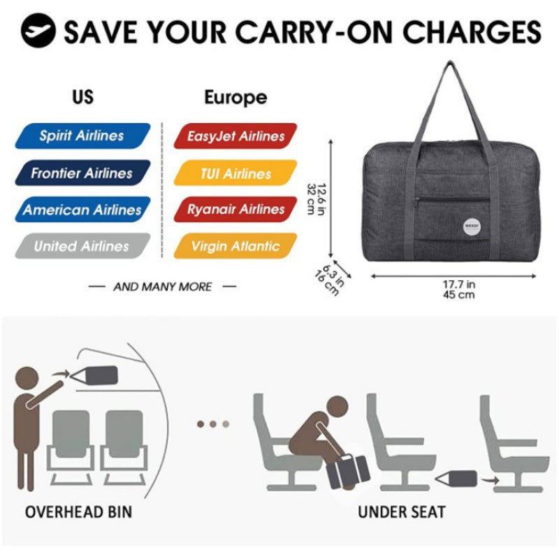 Spacious Travel Duffle Bag LoungeYard — product view 2