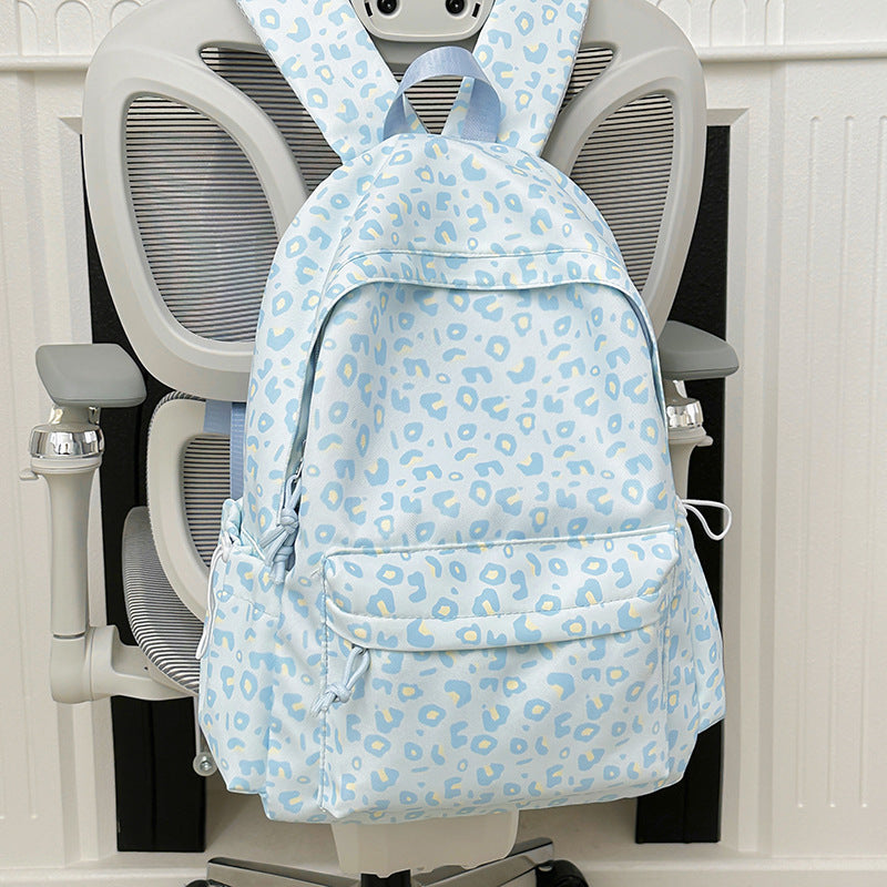 Cute Bunny-Ear Printed Backpack LoungeYard — product view 7