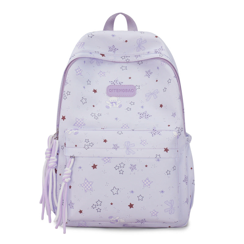 Playful Illustrated Backpack — product view 1