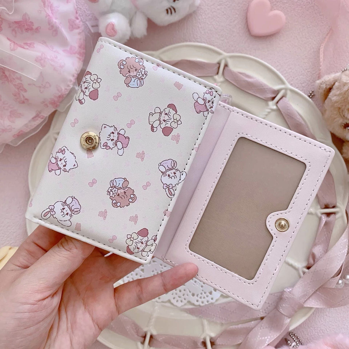 Cute Cartoon-Themed Mini Wallet LoungeYard — product view 4