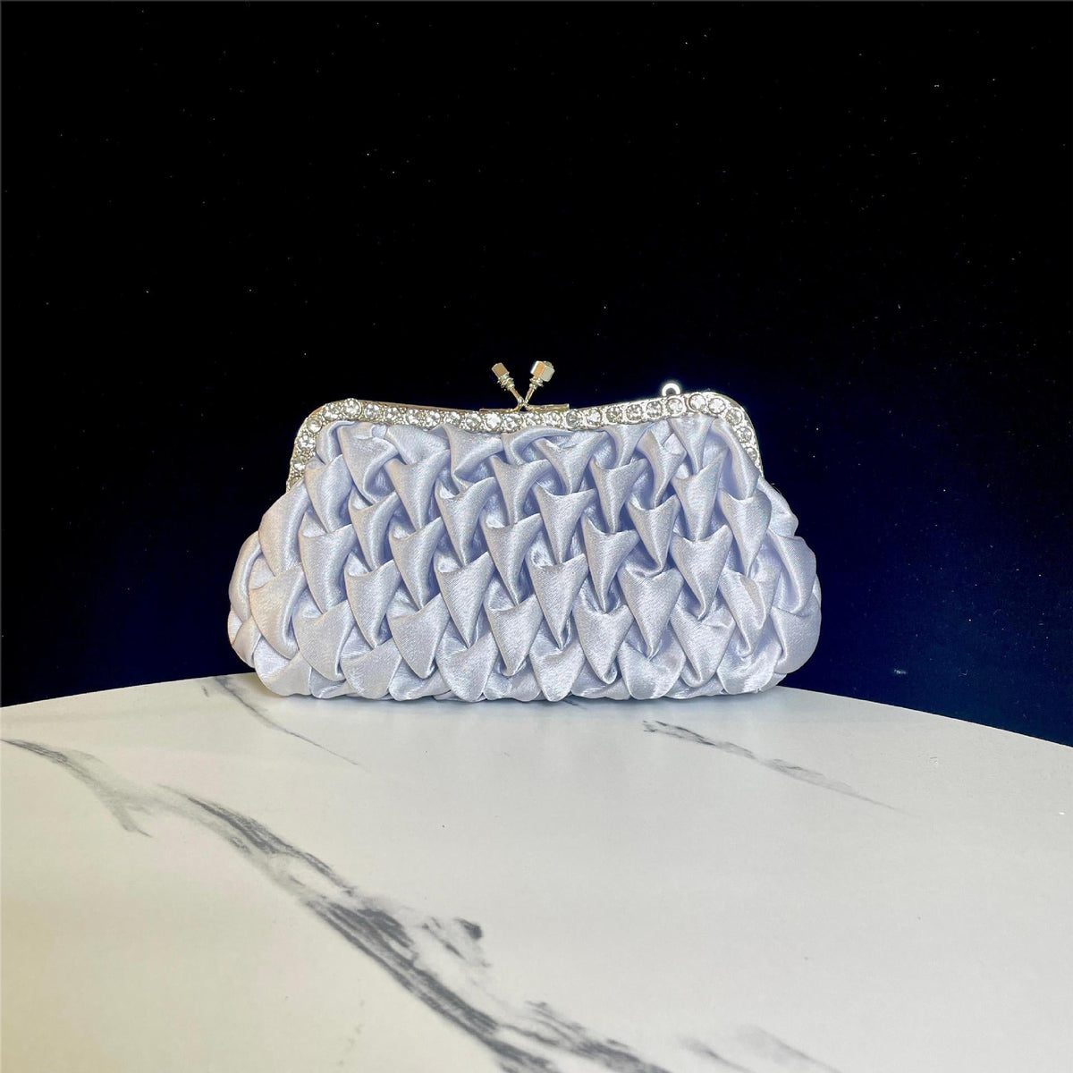 Ruffled Evening Handbag — product view 7